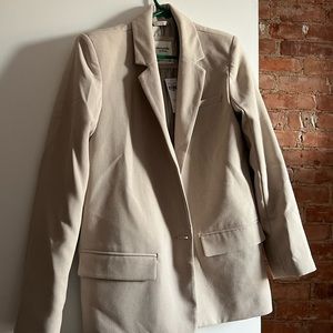 Abercrombie and Fitch tan/beige blazer NWT